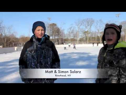 Riverhead Ice Rink Ice skating at Riverhead's new rink - YouTube