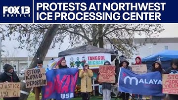 Supporters protest planned deportation of ill Filipino detainee at Northwest ICE center