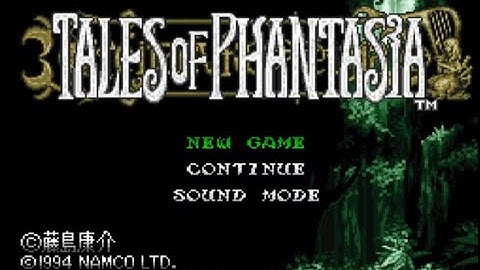 Tales of Phantasia - Title Screen & Opening Movie