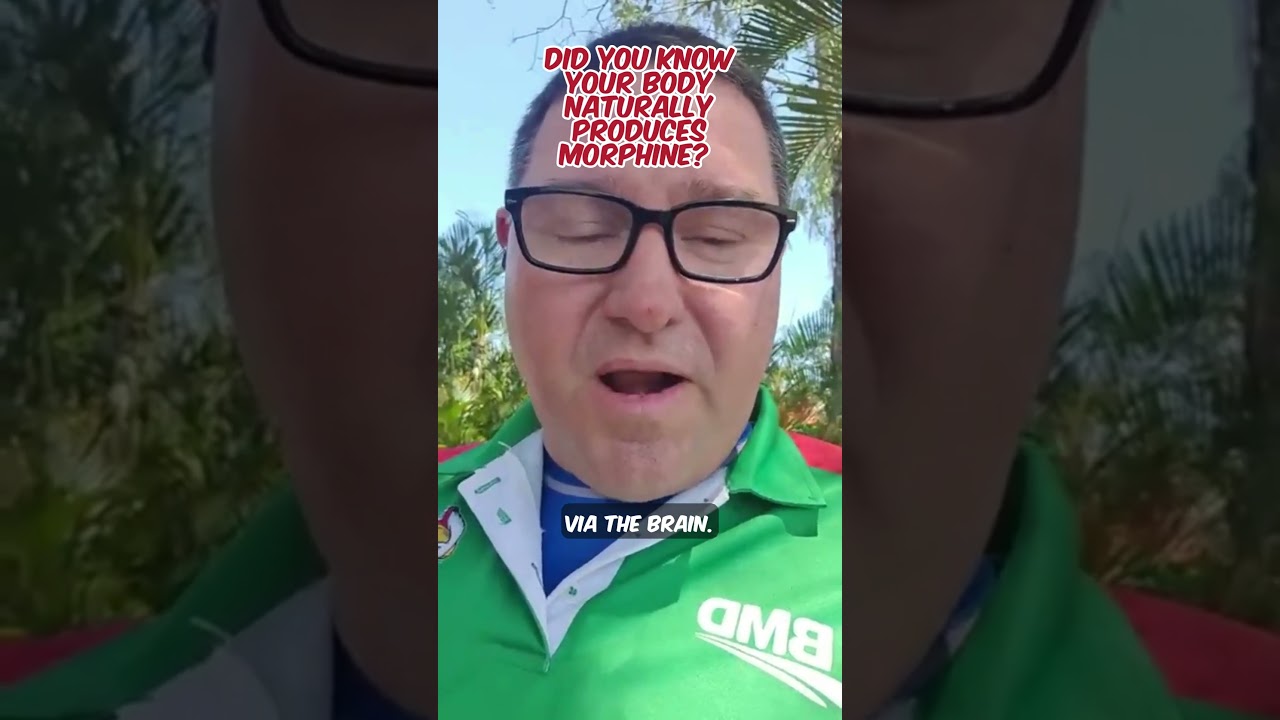 Did you know your body naturally produces morphine?