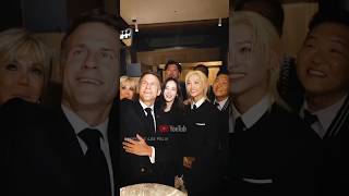 President Emmanuel Macron with@StrayKids#felix #felixstraykids #skz France Korea Diplomatic