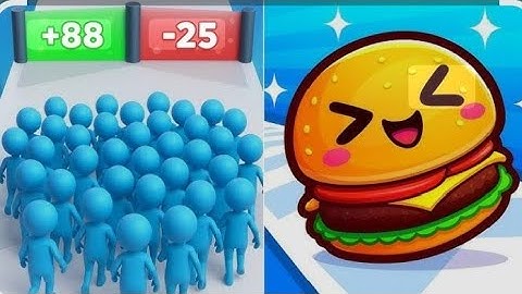Counter Master 🎯 vs Food Run 🍔 | Epic Mobile Game Battle 2025