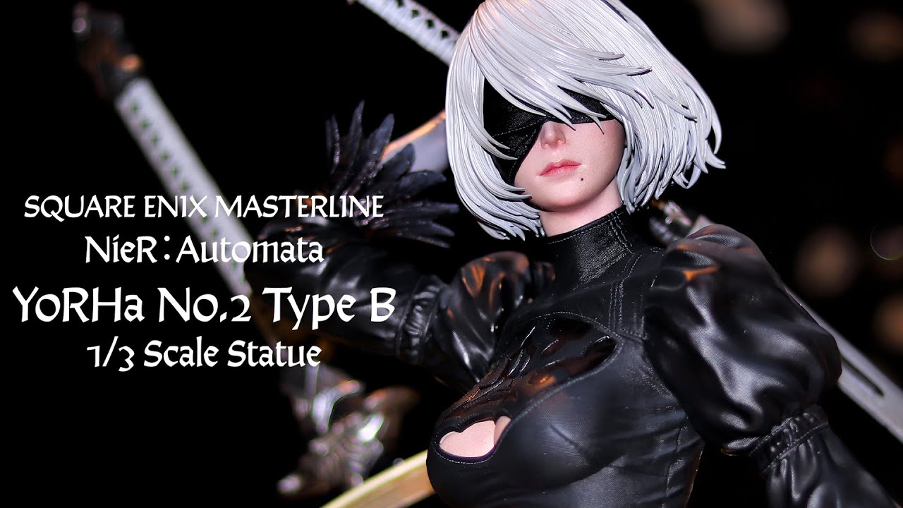 【25万円展示】NieR:Automata 2B（ヨルハ二号B型） 1/3スケール スタチュー 【 SQUARE ENIX MASTERLINE  ニーア オートマタ 】
