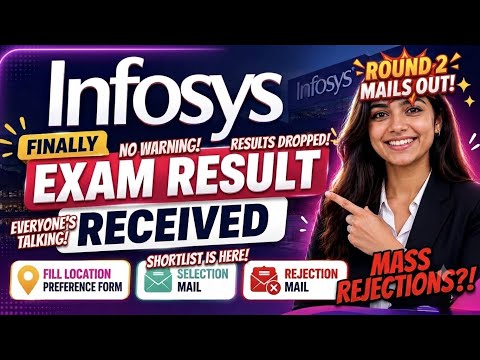 Infosys Exam Result Finally Declared | Infosys Round 2 & Round 3 Preparation | Infossy SP DSE
