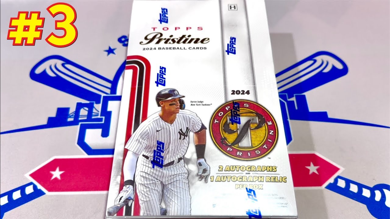 HALL OF FAME AUTO! 2024 PRISTINE BASEBALL CARD BOX OPENING! - YouTube