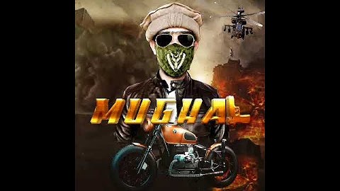 Mughal action movie motion poster video editing in KineMaster