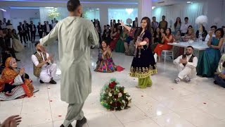 AFGHAN WEEDING DANCE 2023  ||Yassna and Shahrukh || افغانی مست آہنگ || Afghani Mast Dance ||