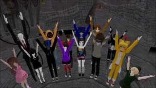 MMD This is Halloween CREEPYPASTA !! (+ DL links)