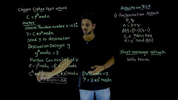 Attacks on RSA || Lesson 61 || Cryptography || Learning Monkey ||