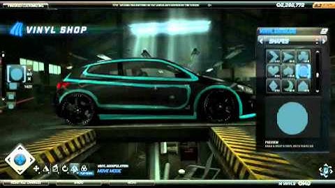 NFS World Tron Car by HOT_PEPPER