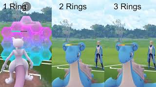 1 vs 2 vs 3 Ring Charge Move Comparison