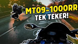 Mt09 İle Şehri̇ İnletti̇k Tek Teker 