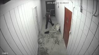 Dumb Criminal Caught In Trap By Owner