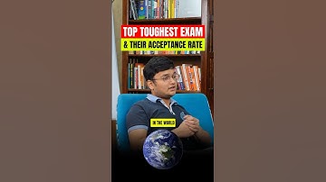 Toughest EXAMS in the world 🤯 #iitjee #upsc #gaokao #jeeadvanced