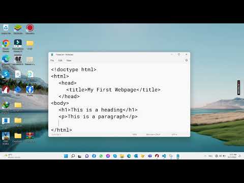 HTML in 6 minutes explained | basic html tutorial for beginners | html for students | @code pirate ©