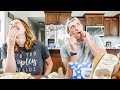 *HILARIOUS* Trying CRAZY foods from the UK + another first for Louie!!