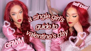 GRWM / SOFT GLAM TUTORIAL : A SINGLE GIRL&#39;S GUIDE TO VALENTINE&#39;S DAY