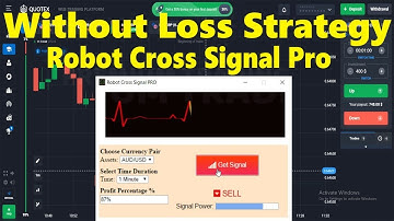 Without Loss Strategy With Robot Cross Signal Pro | Never Loss Trick