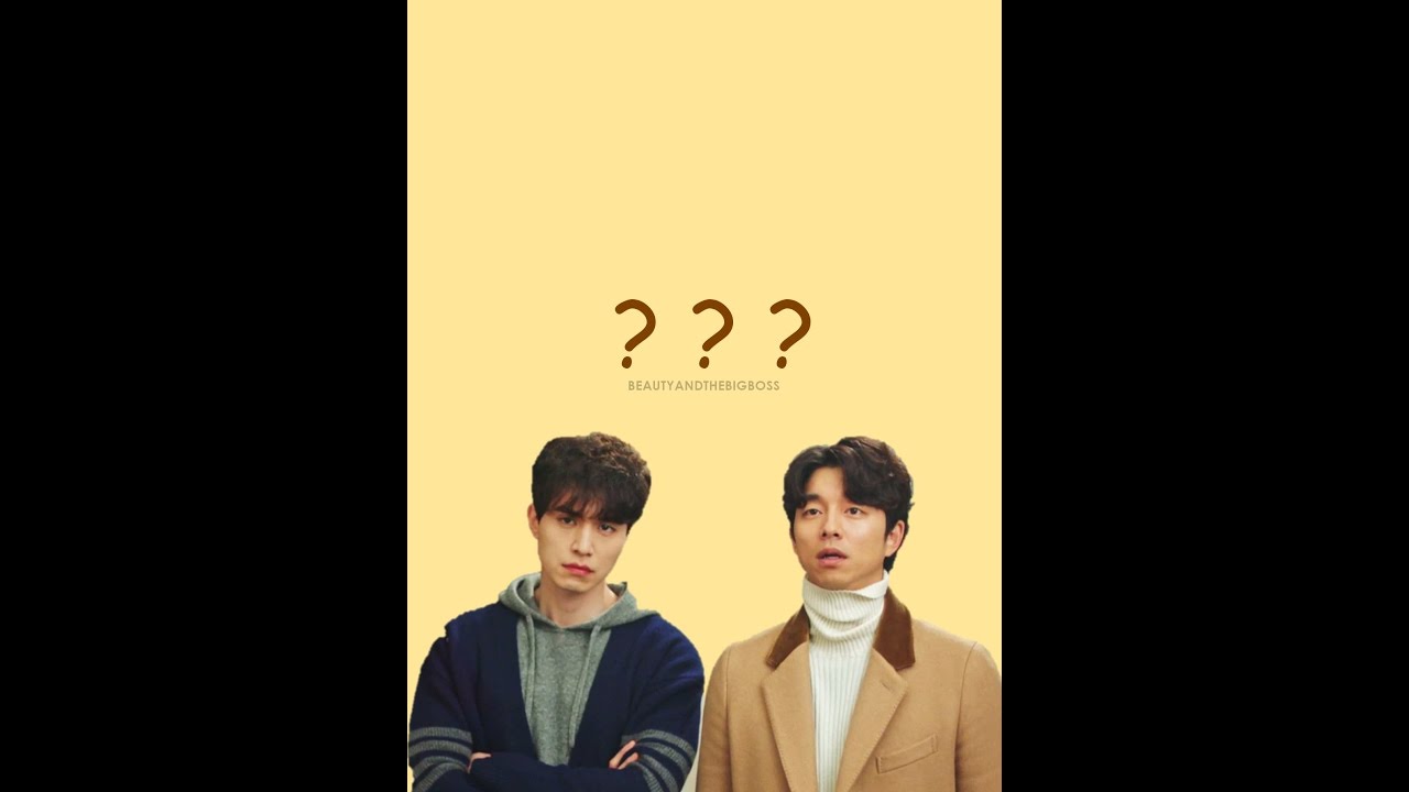 GONG YOO AND LEE DONG WOOK GOBLIN UNDERWEAR SONG Korean Lyrics YouTube