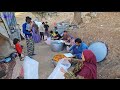 Muharram special making  distributing stew among nomads  charity  tradition 