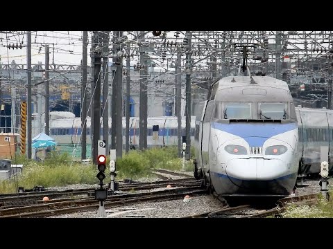 [철도풍경] 코레일 행신행 KTX <strong>열차</strong> <strong>경의선</strong> 행신역 출발