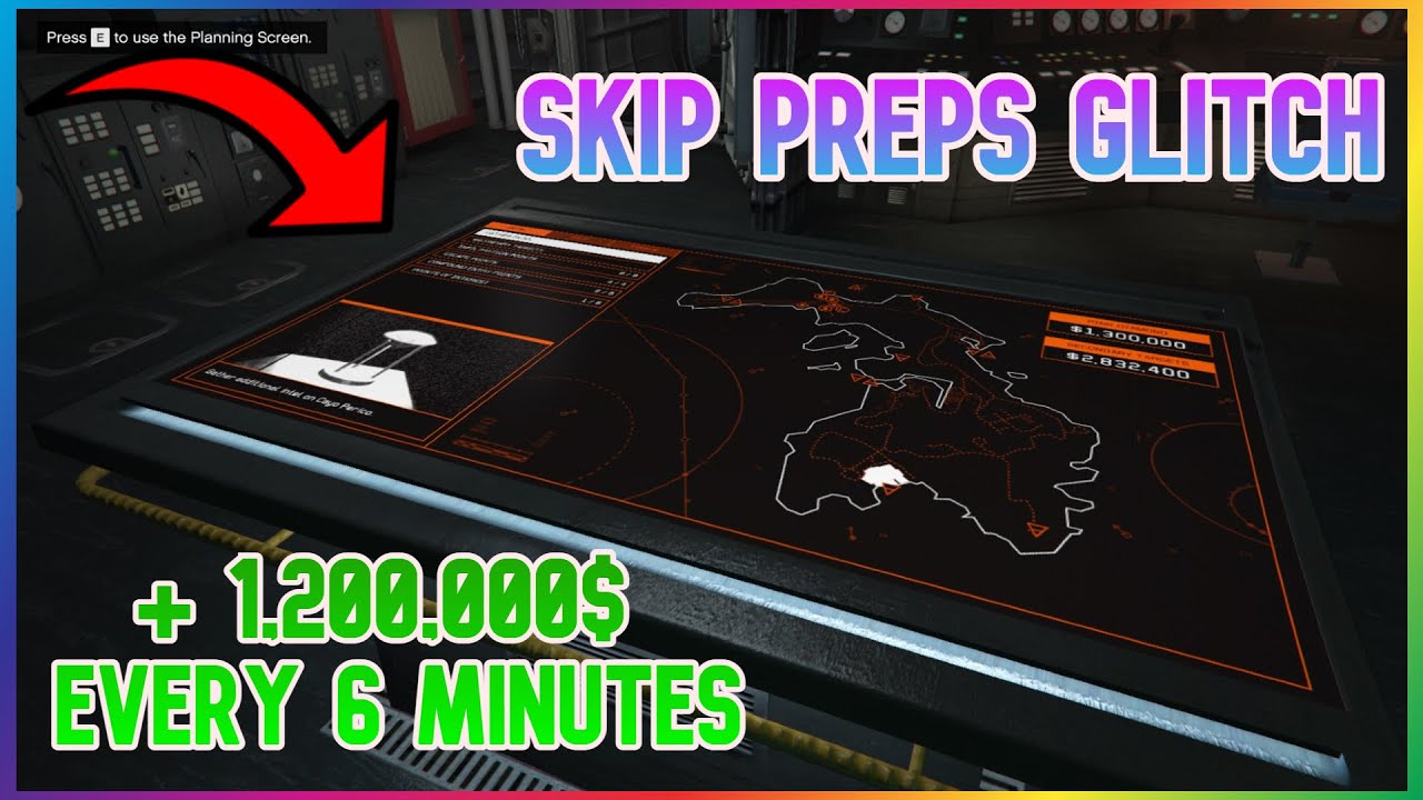 SKIP PREPS GLITCH IN CAYO PERICO *pc only* | GTA 5 ONLINE