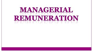 Lecture video on Managerial remuneration| Mithra.B | Assistant professor| snsinstitutions