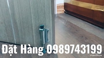 Làm cách nào để giữ cửa cố định khi gió làm đập rất mạnh cánh cửa có thể gây hỏng cửa