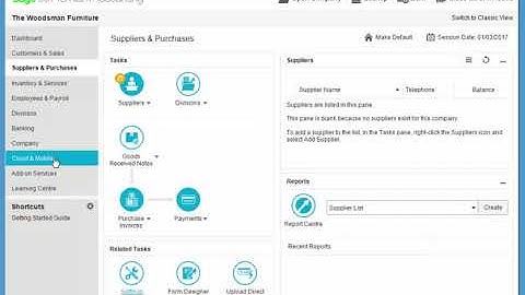 Sage 50 - History, Customizing Chart of Accounts, General Ledger and Sub Ledger balances