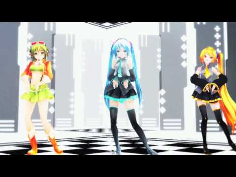 【MMD】ミクネルGUMIでSTEP