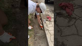 Capping off my sprinkler lines before concrete