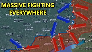 Massive Fighting Everywhere | The End Of Armored Warfare | Ukrainian Dnieper Crossing