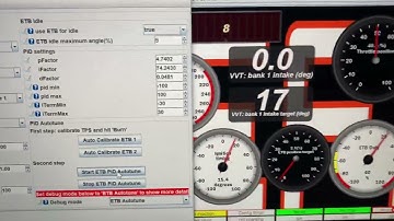 E-ITB PID autotune with BMM NB2