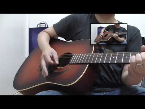 【弾き語り】真夜中すぎの恋　安全地帯（guitar cover） / Mayonakasugi no koi - Anzen Chitai  Acoustic Guitar Cover