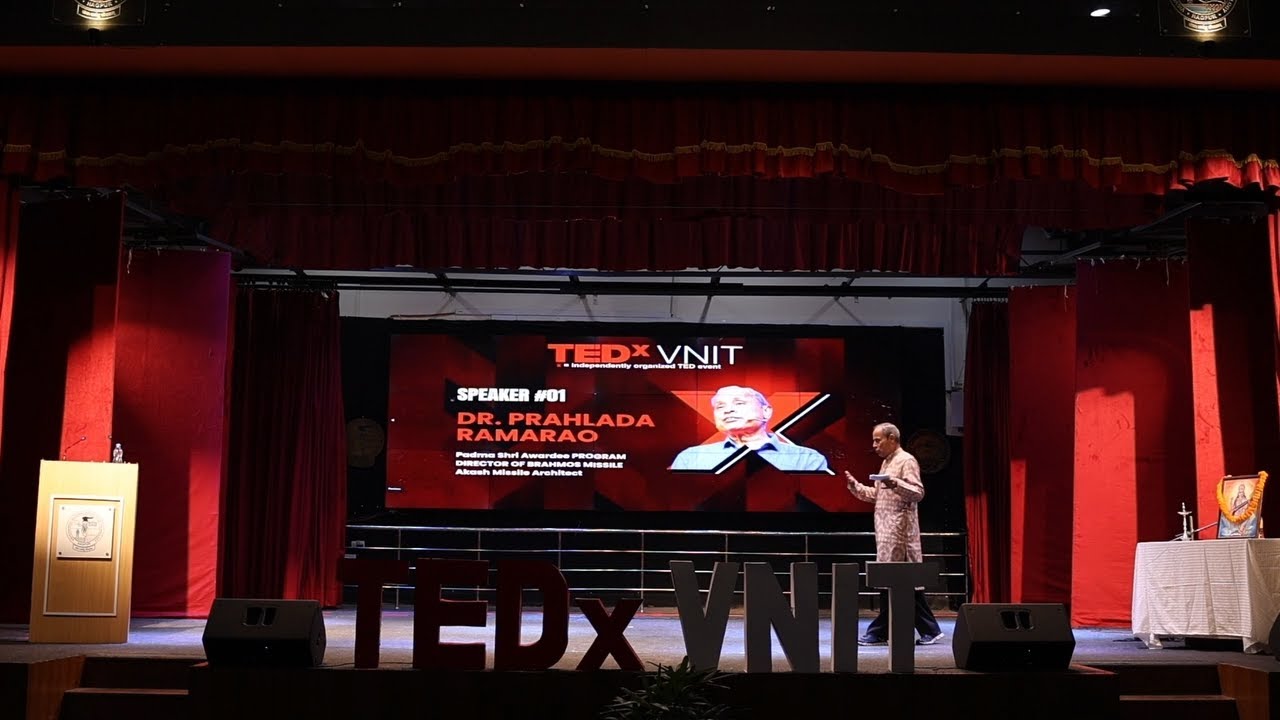 Prahalad Rama Rao The Ripple Effect of Curiosity | Dr. Prahlada Rama Rao | TEDxVNIT - YouTube