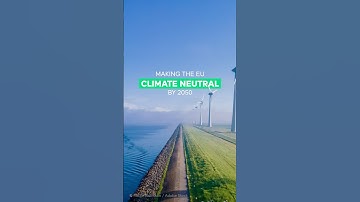 The European climate law makes the EU climate neutral by 2050