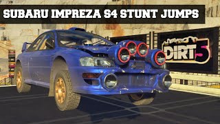 Impreza WRX S4 Stunt Jumping In Dirt 5