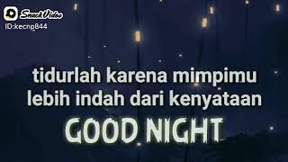 Status WA terbaru ucapan selamat tidur