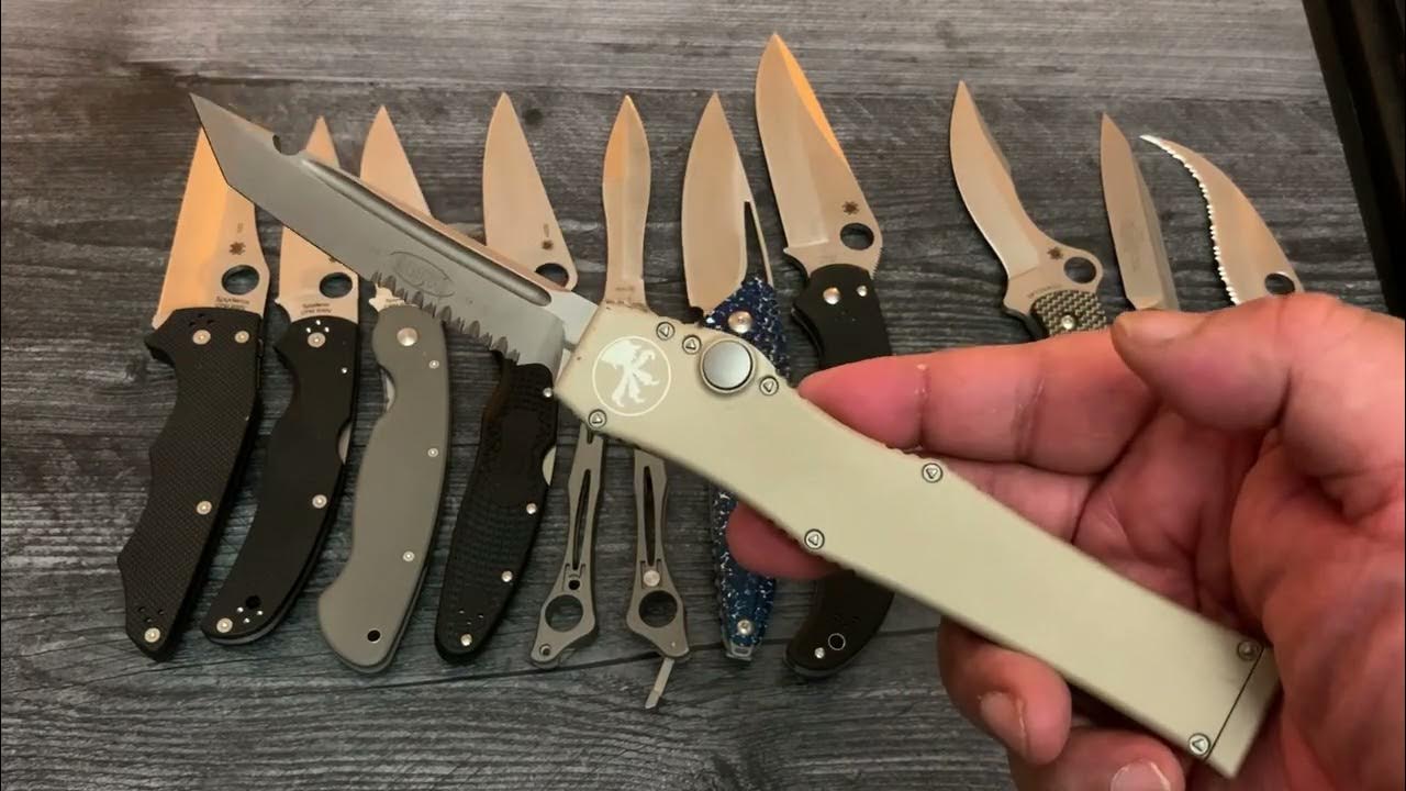 Biggest Folders in My Knife Collection! Spyderco, Brous Blades, and