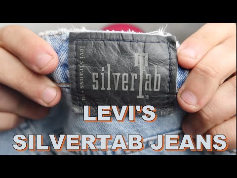 How To Identify SilverTab Levi's Jeans: Vintage Levi's Series - YouTube