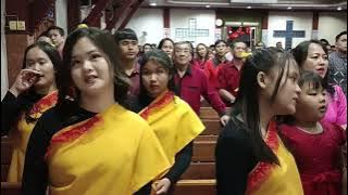 Cu nyi he cui ho kai phen jiu | Lagu Pada Imlek 2574 (2023)