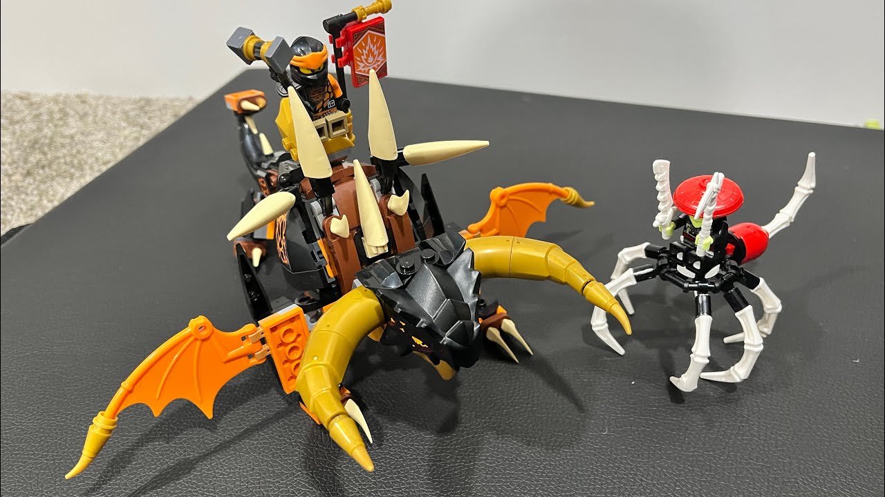CHAKRA✧COLOR✧ガネーシャ神✧オルゴナイト Unleash the Earth Dragon: LEGO NINJAGO Cole's Earth Dragon EVO