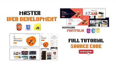 Master Frontend Web Development With 2 Real World Projects Using Html CSS and JavaScript