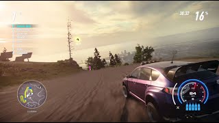 Need For Speed Heat Mountainside Maneuvers Mission Green Monster Race Subaru Impreza WRX (23)