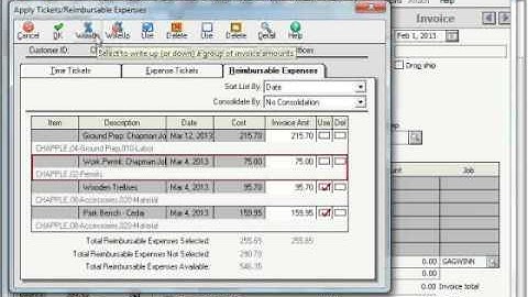 Sage 50 Tutorial Invoicing for Job Purchases Sage Training Lesson 11.5