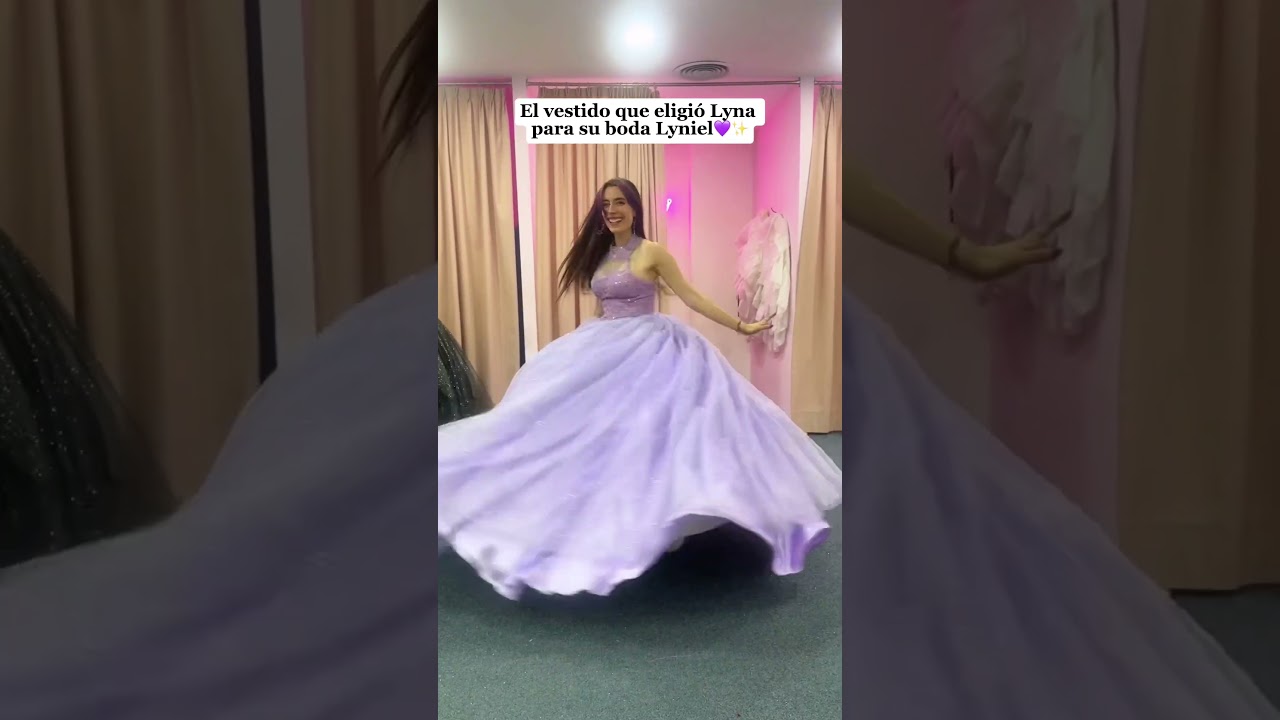 Que opinas del vestido que eligió LYNA para su boda LYNIEL?💗✨