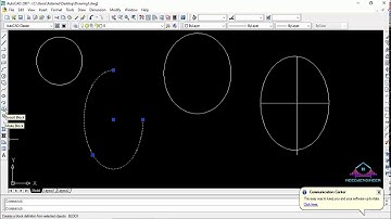 5. autocad spline, ellipse and ellips arch command bangla tutorial