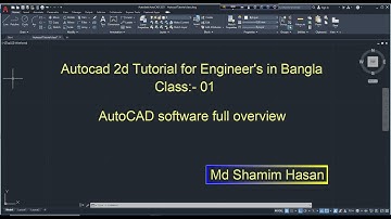 AutoCAD 2d Tutorial for Engineer