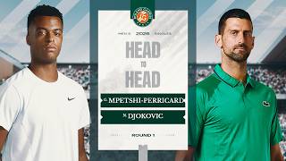 Mpetshi Perricard vs Djokovic Round 1 Head to Head | Roland-Garros 2026