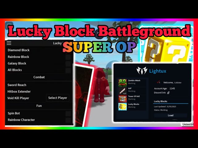 Lucky Blocks Battlegrounds Script Pastebin (December 2023) » Arceus X